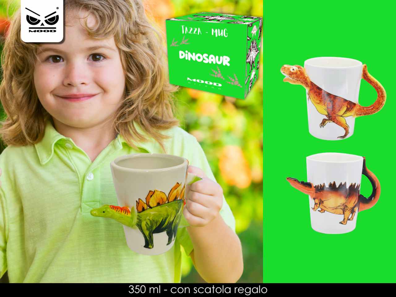 Tazza dinosauro 3d