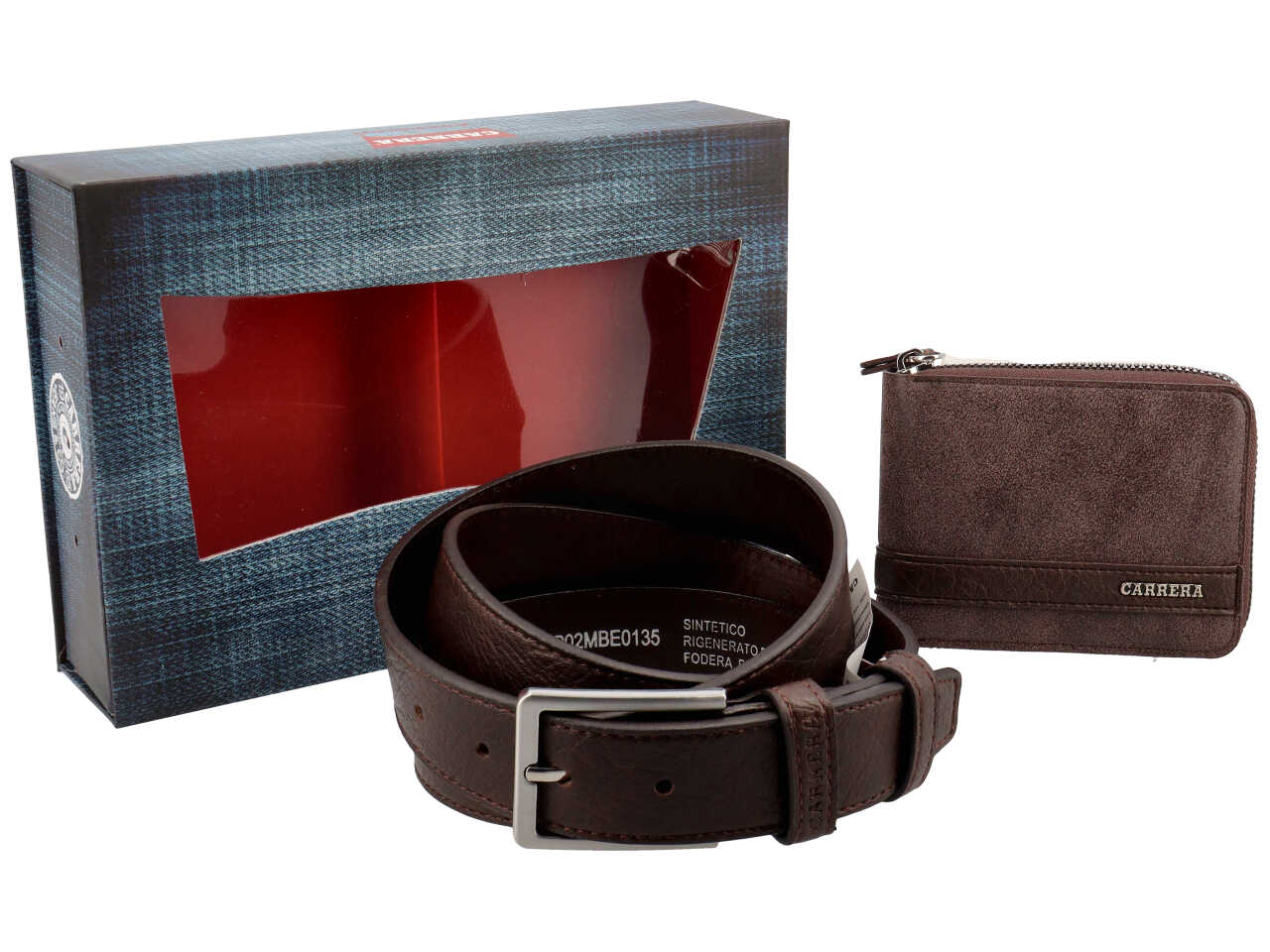 Portamonete e cintura zipper wallet bifold 100% polyurethane