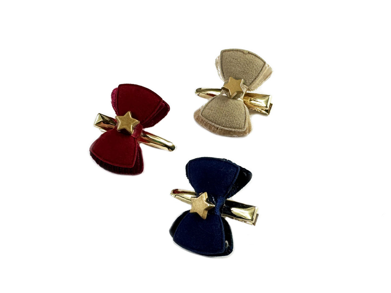 Becchetto bimba velvet star