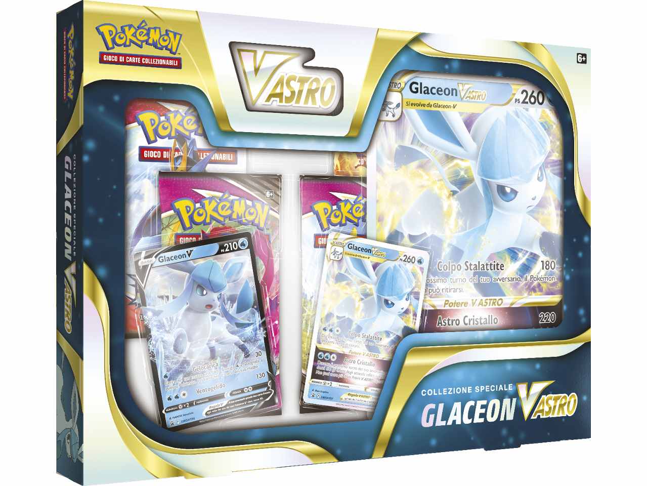 Scatola Set Carte Pokémon Leafeon V Astro / Glaceon V Astro - Game Vision
