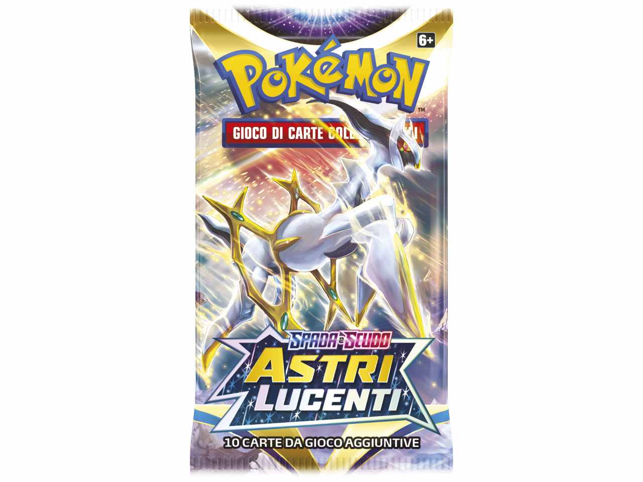 Bustina Carte Pokémon Spada e Scudo Asti Lucenti - Game Vision