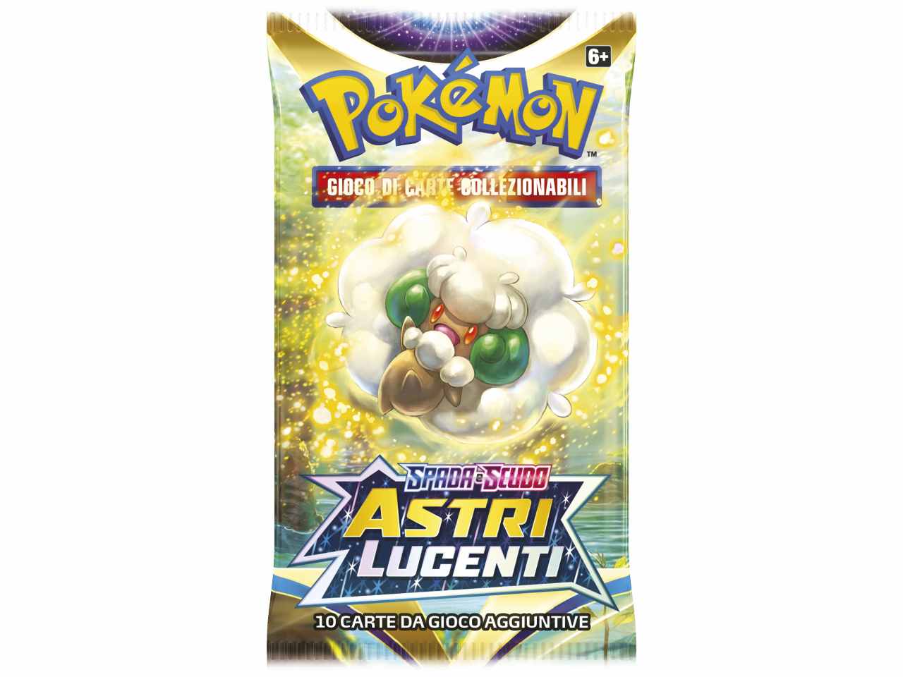 Bustina Carte Pokémon Spada e Scudo Asti Lucenti - Game Vision
