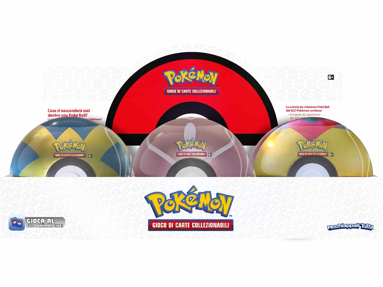 Cofanetto Carte Pokémon PokeBall Primavera 2022 - Game Vision
