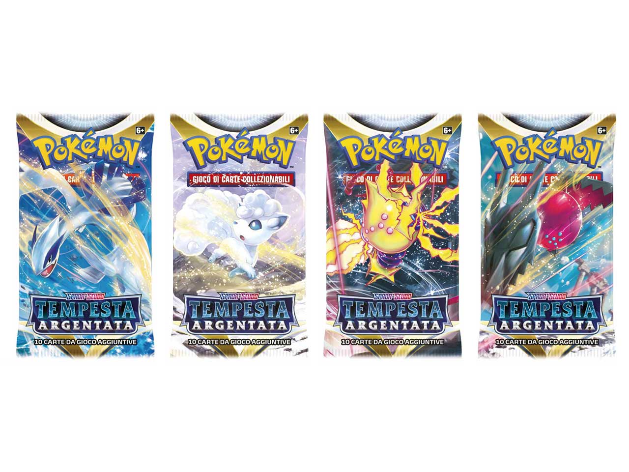 Bustina Carte Pokémon Spada e Scudo Tempesta Argentata - Game Vision