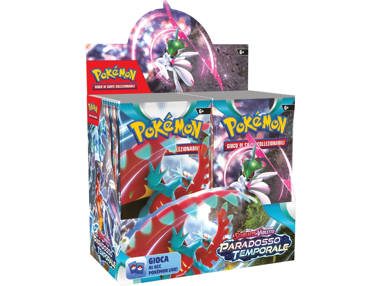 Bustina Carte Pokémon Scarlatto E Violetto Paradosso Temporale - Game Vision