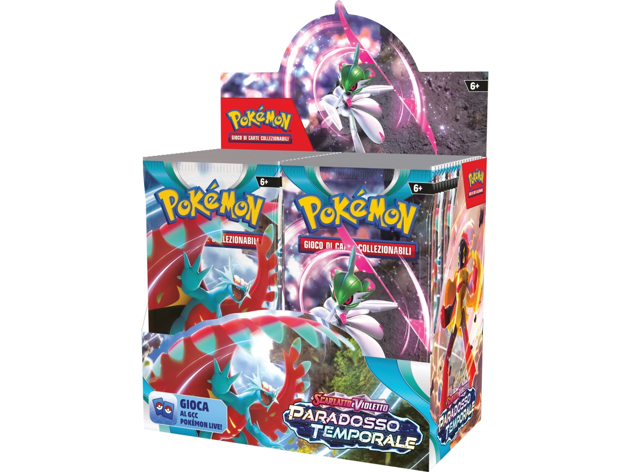 Bustina Carte Pokémon Scarlatto E Violetto Paradosso Temporale - Game Vision