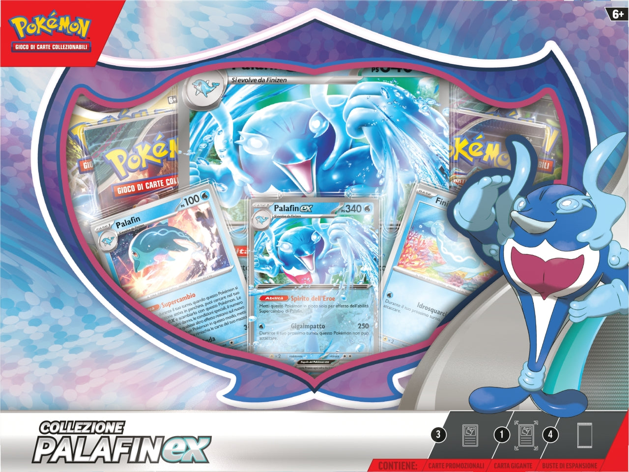 Scatola Carte Pokémon Collezione Palifin Ex - Game Vision