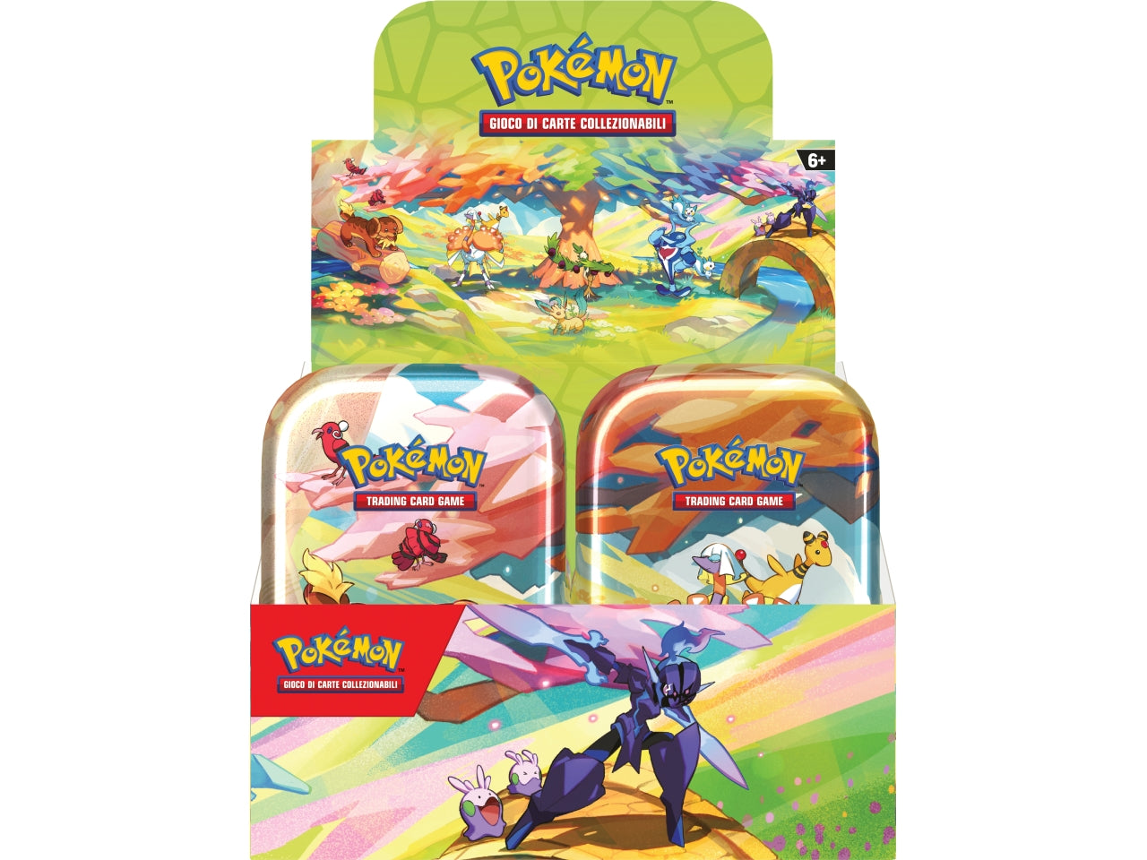 Mini cofanetto Con Stickers Carte Pokémon Scarlatto E Violetto 4.5 Destino Di Paldea - Game Vision