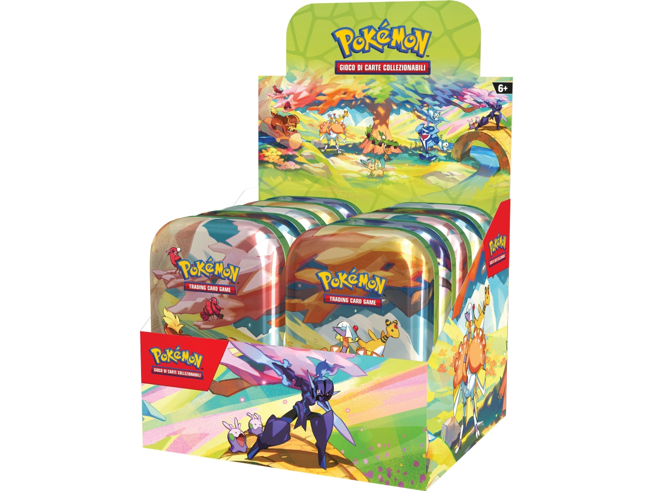 Mini cofanetto Con Stickers Carte Pokémon Scarlatto E Violetto 4.5 Destino Di Paldea - Game Vision