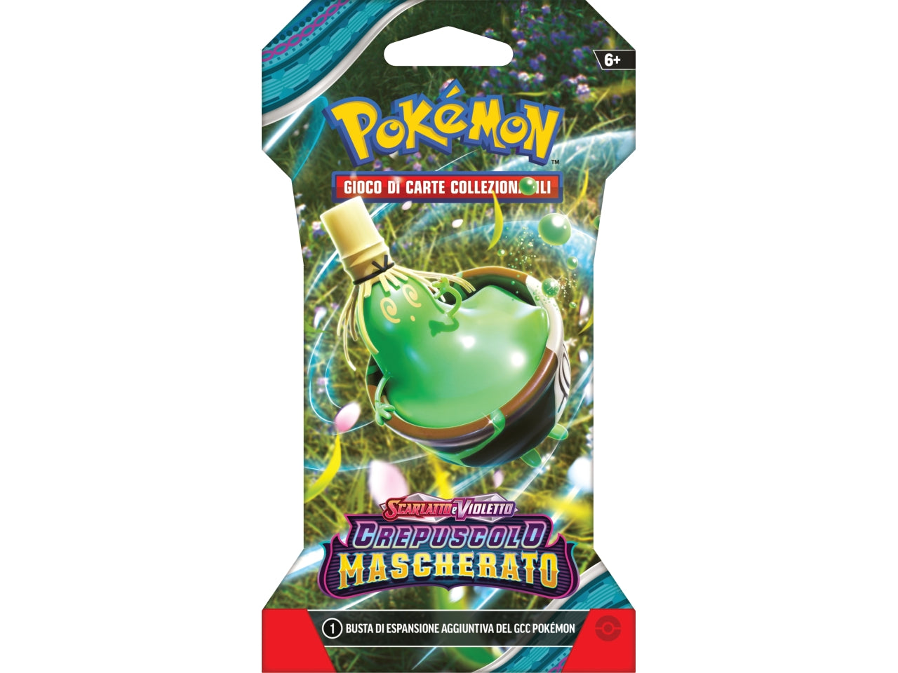 Bustina in Cartone Carte Pokémon Scarlatto e Violetto Crepuscolo Mascherato - Game Vision