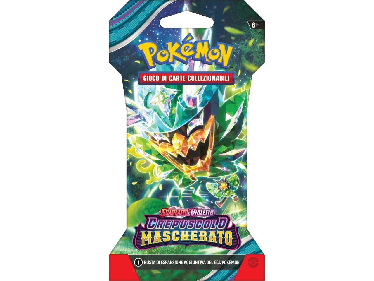 Bustina in Cartone Carte Pokémon Scarlatto e Violetto Crepuscolo Mascherato - Game Vision