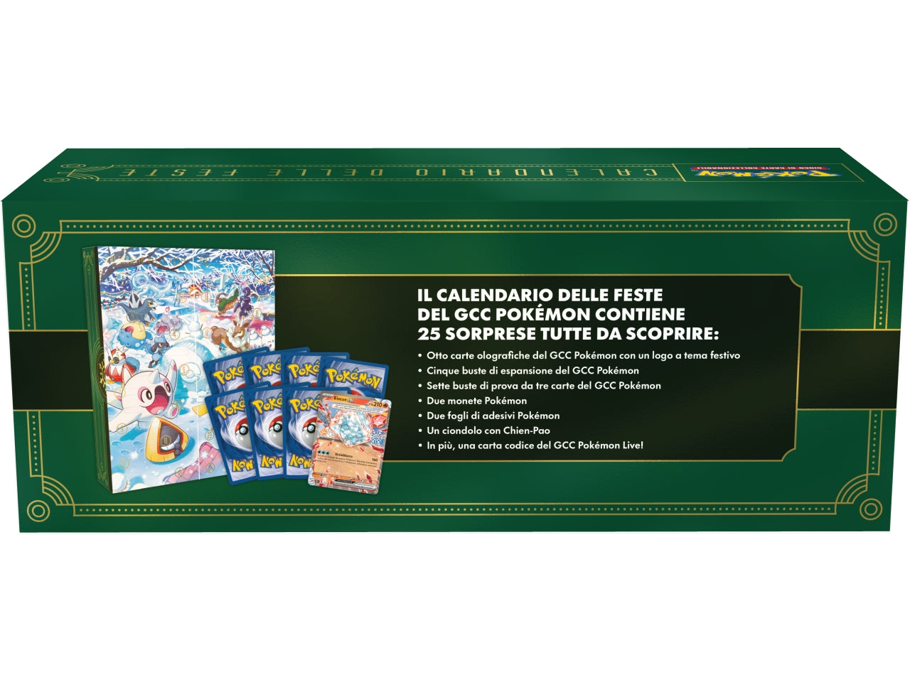 Calendario dell'Avvento Pokémon - Gioco Multicolor, Età 6+, Gamevision