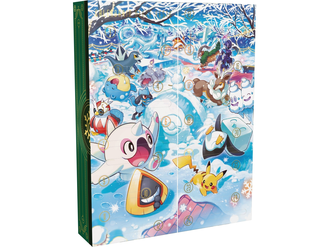 Calendario dell'Avvento Pokémon - Gioco Multicolor, Età 6+, Gamevision