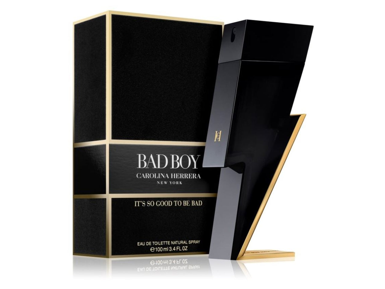 Carolina Herrera Bad Boy, eau de toilette da uomo fragranza orientale e speziata 100 ml $