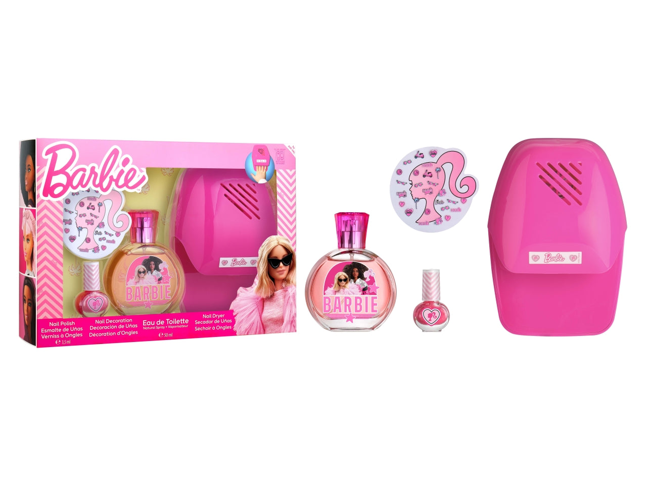 Barbie gift set eau de toilette 50ml + manicure kit