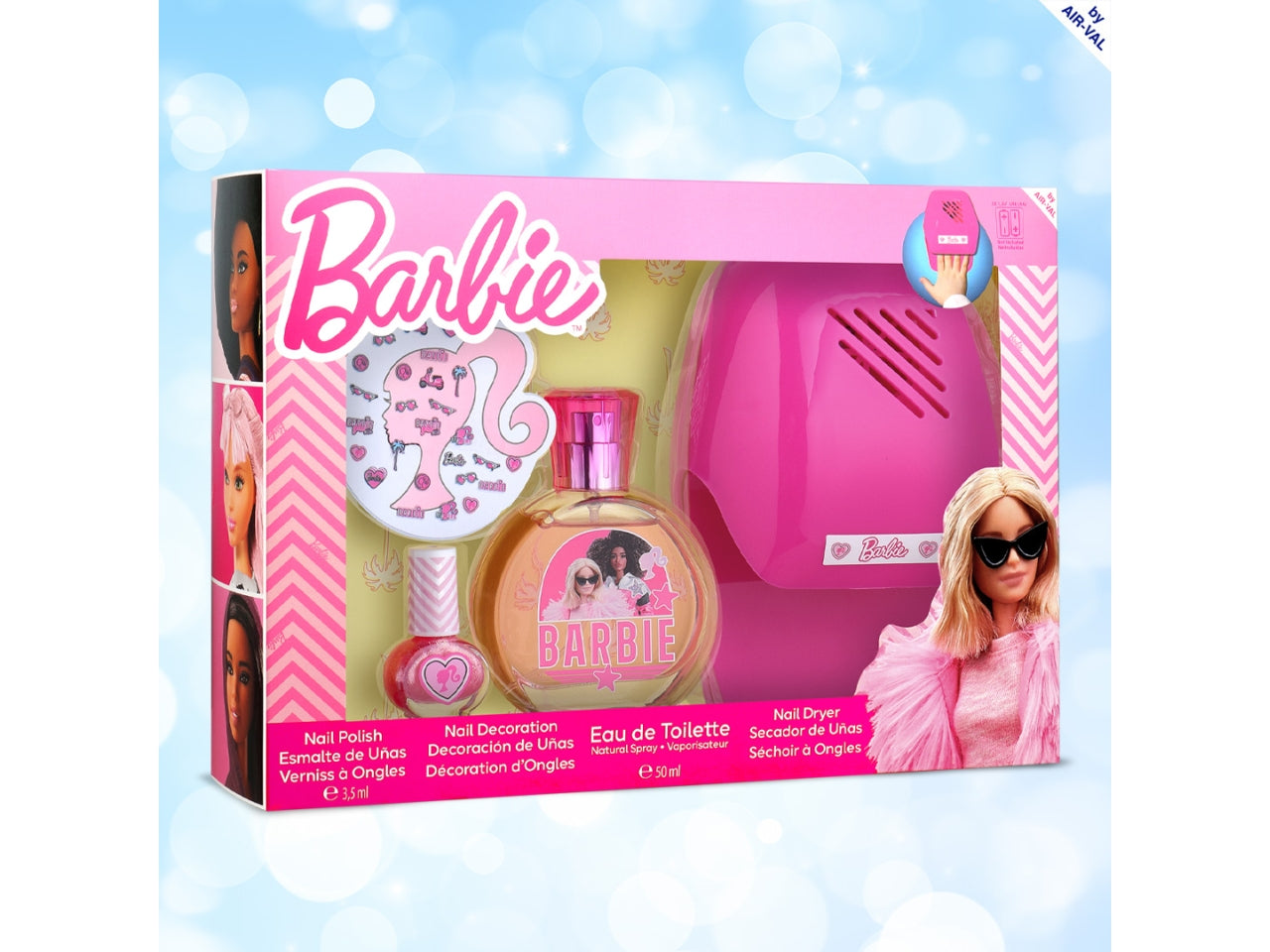 Barbie gift set eau de toilette 50ml + manicure kit