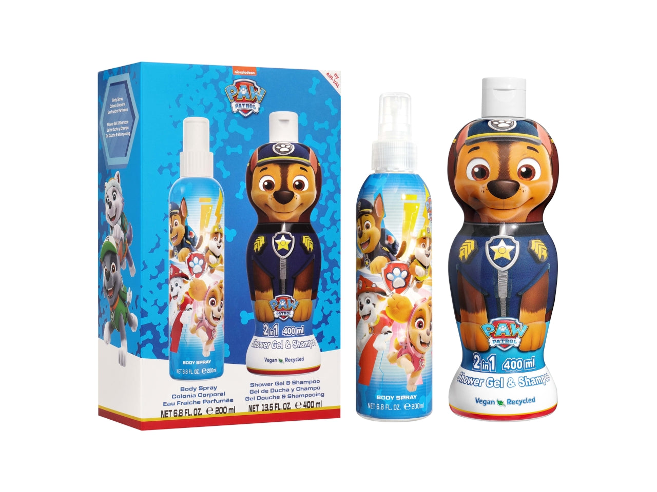 Paw patrol set 1d s-g 400ml + b. spray 200ml