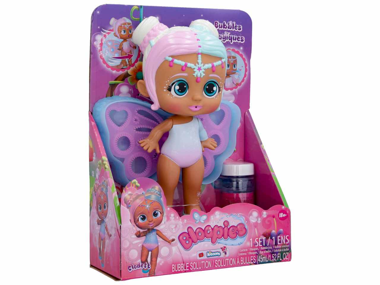 Bloopies Magic Bubbles Clodett Bambola Fatina da Collezione - IMC Toys