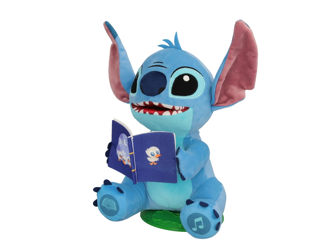 Disney Stitch Storyteller, Peluche raccontastorie interattivo per bambini 3+ Imc Toys