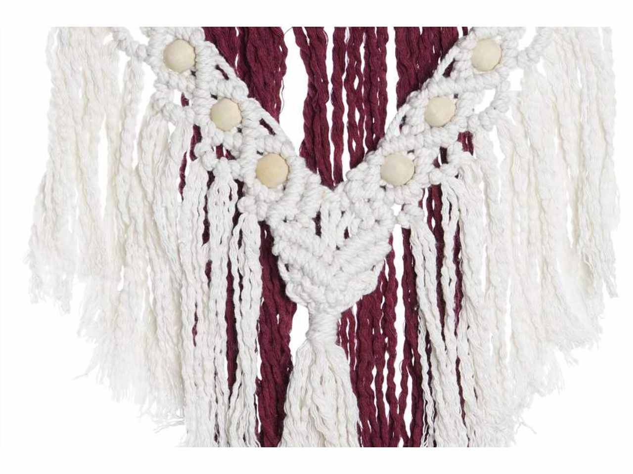 Ciondolo collanina macrame 30x1x57cm 2 assortimenti