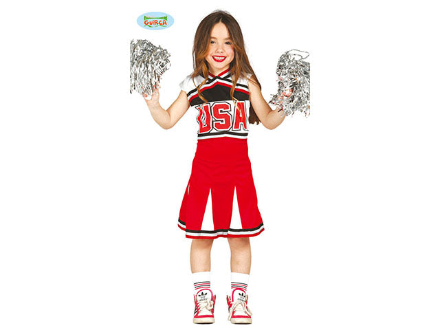 Costume da cheerleader bambina taglia 10-12 anni