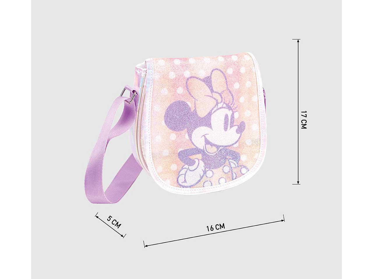Minnie tracolla con glitter