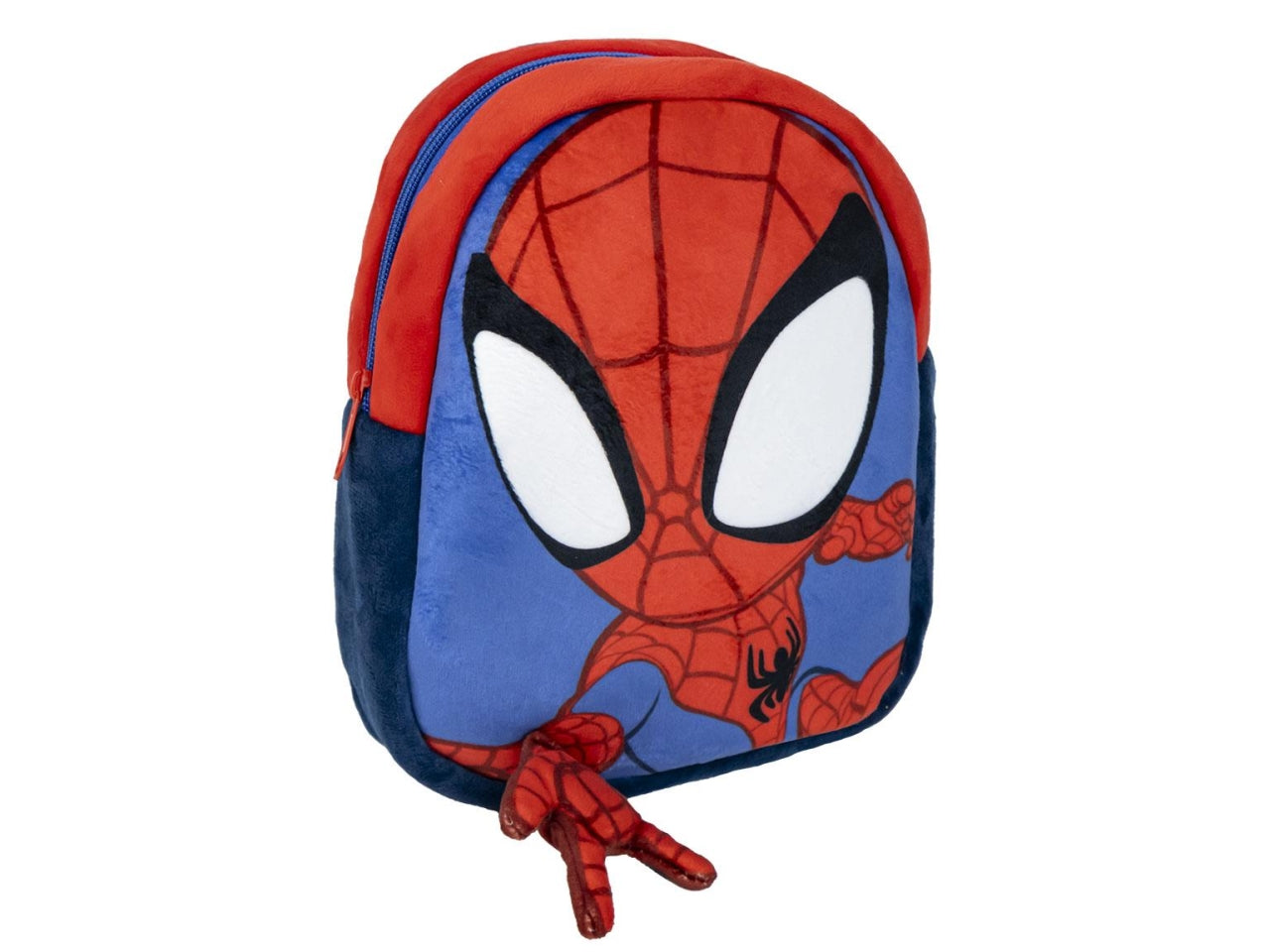 Zaino Spiderman peluche per scuola materna 21x25 cm - Zerda