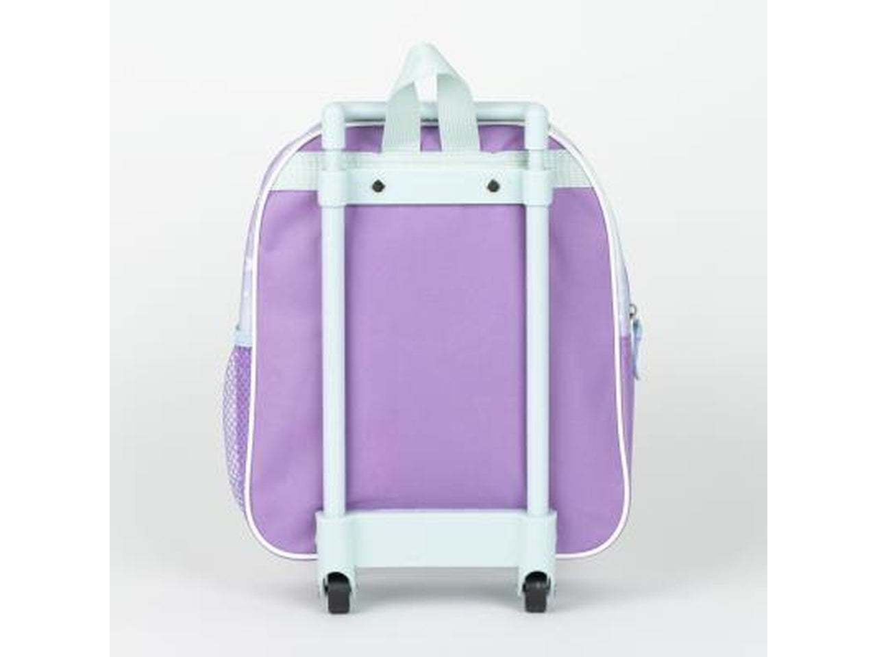 Zaino trolley asilo Frozen per bambina in poliestere lilla e celeste 29,5x25x12 cm - Cerdà