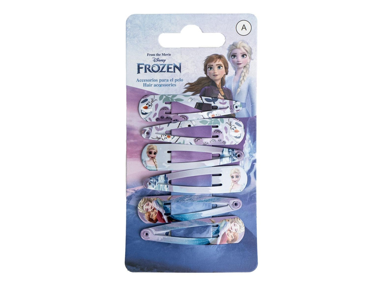 Frozen fermagli per capelli set da 6 fermagli
