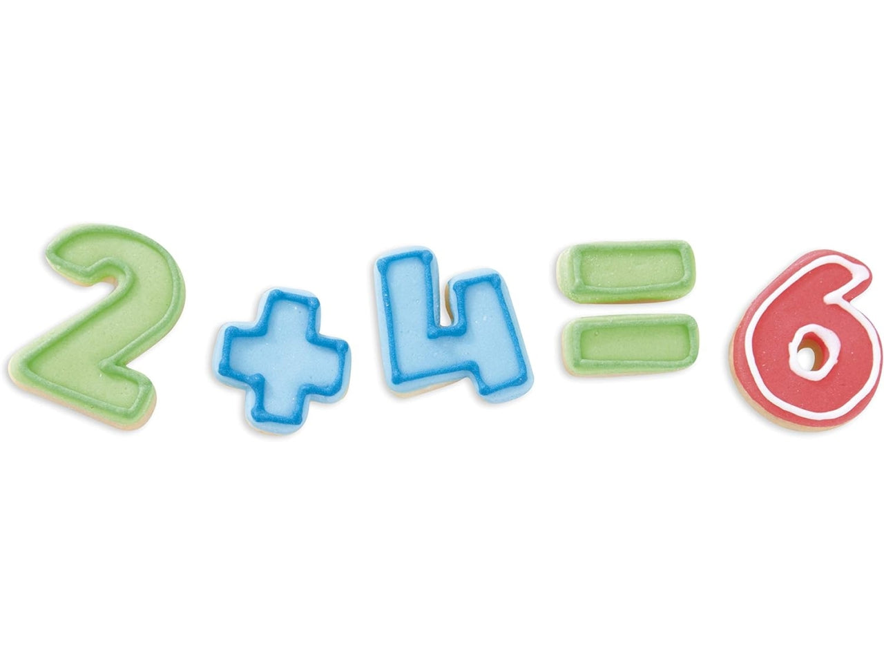 Formine per Biscotti a forma di lettere 21 pezzi 4 cm Tescoma