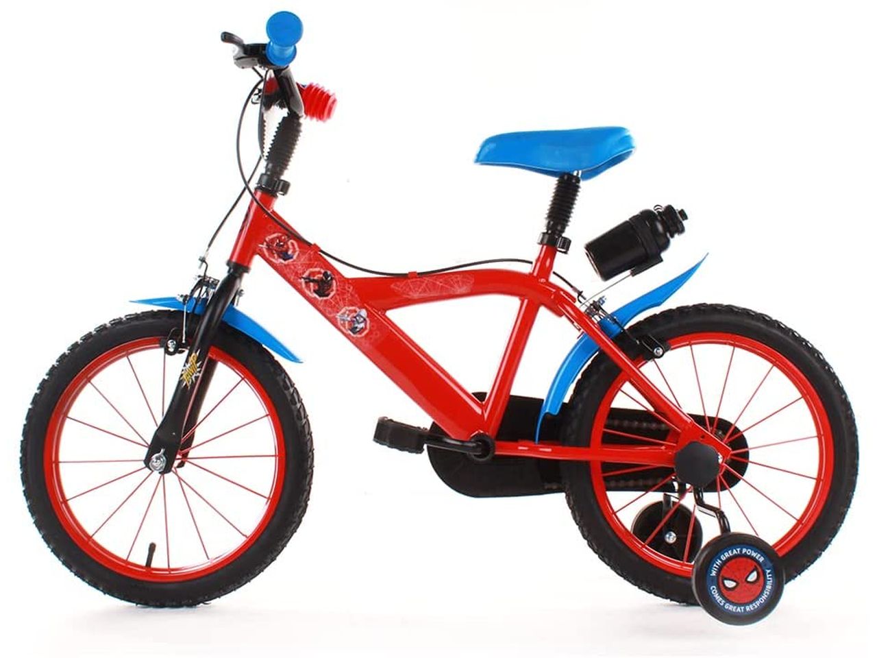 Bici spiderman 14"