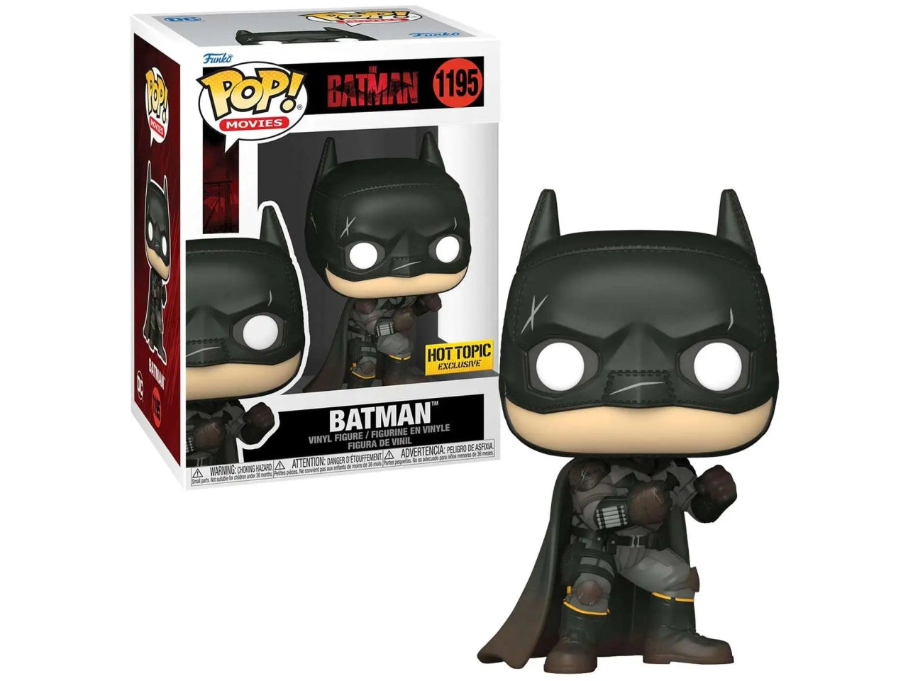 Pop movies: the batman - battle damaged batman