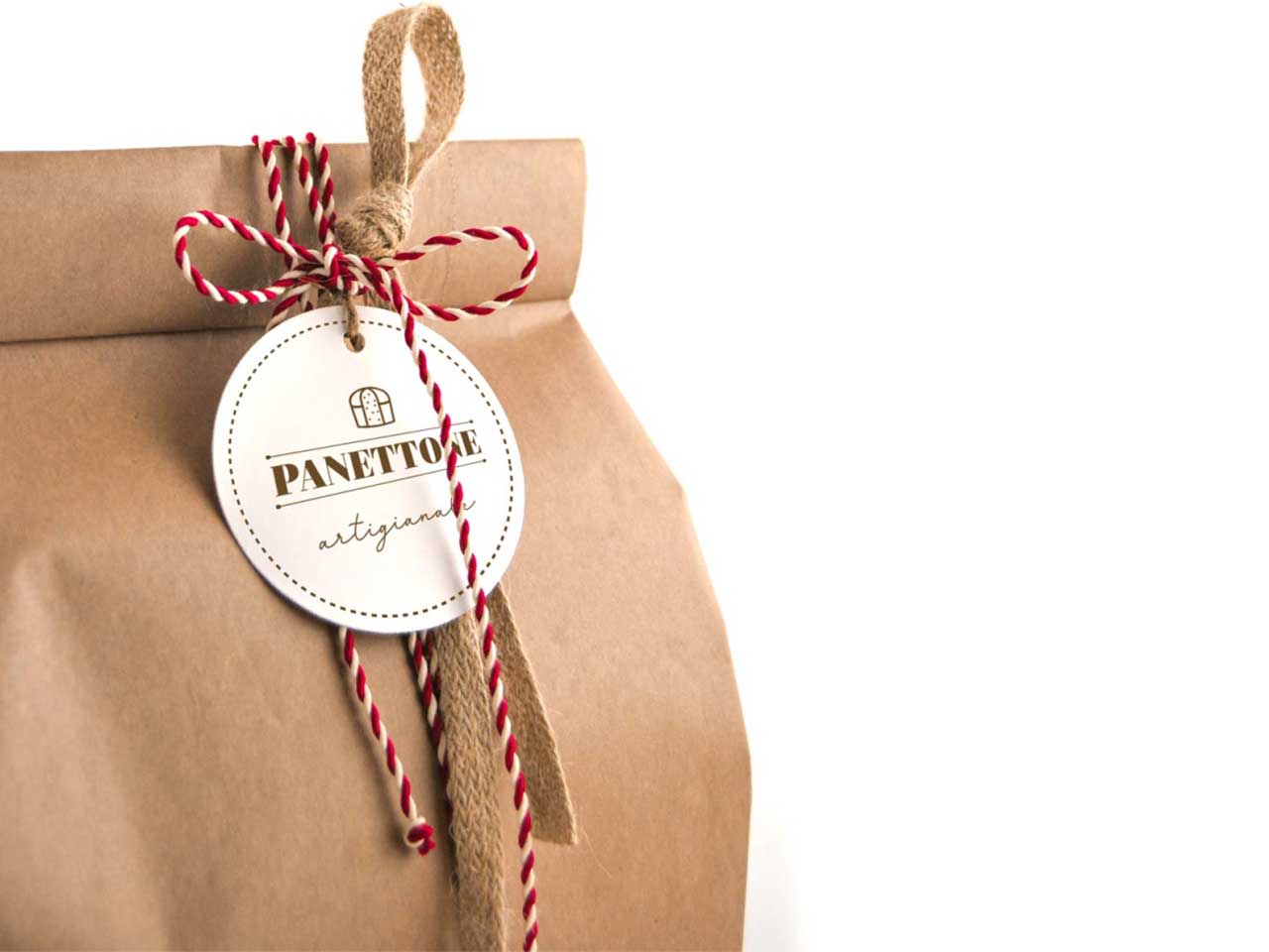 Pendaglio chiudipacco rotondo - misura d.80mm serie white - la conferzione comprende 50 pendagli