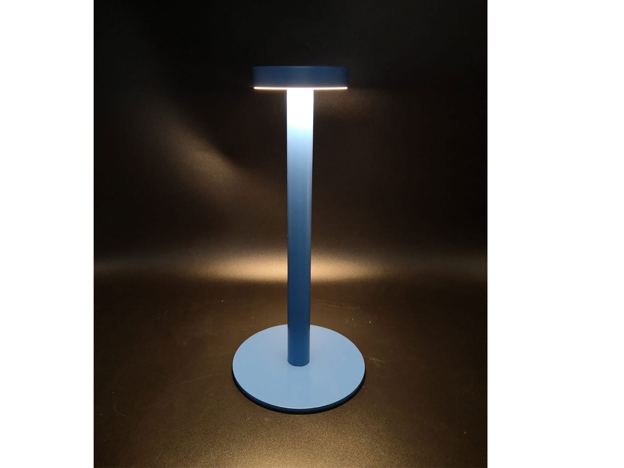 Lampada led touch io&te 3.5w ricarica usb blu $