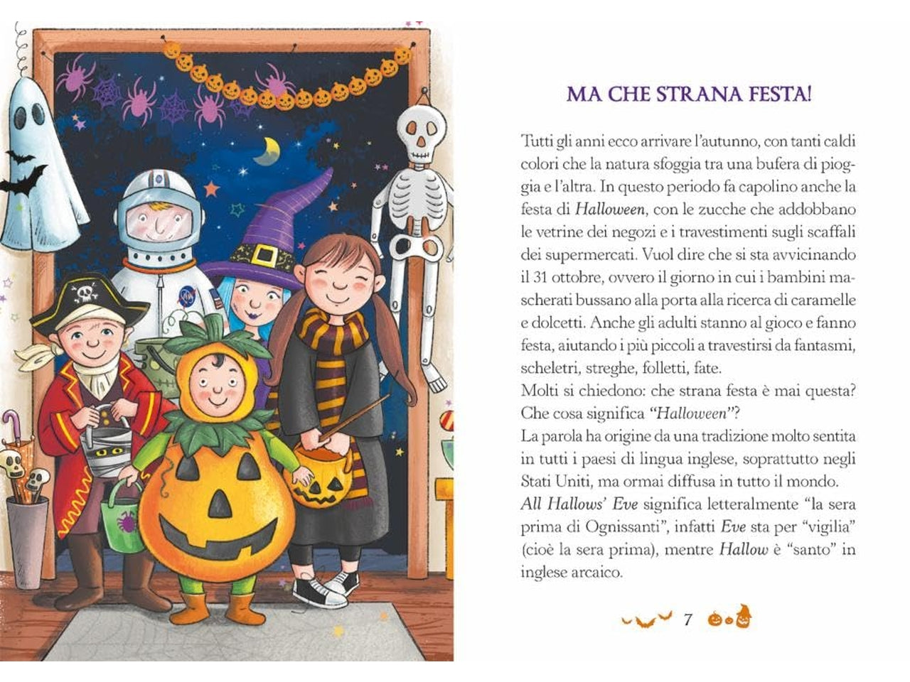 Libro vera storia di halloween