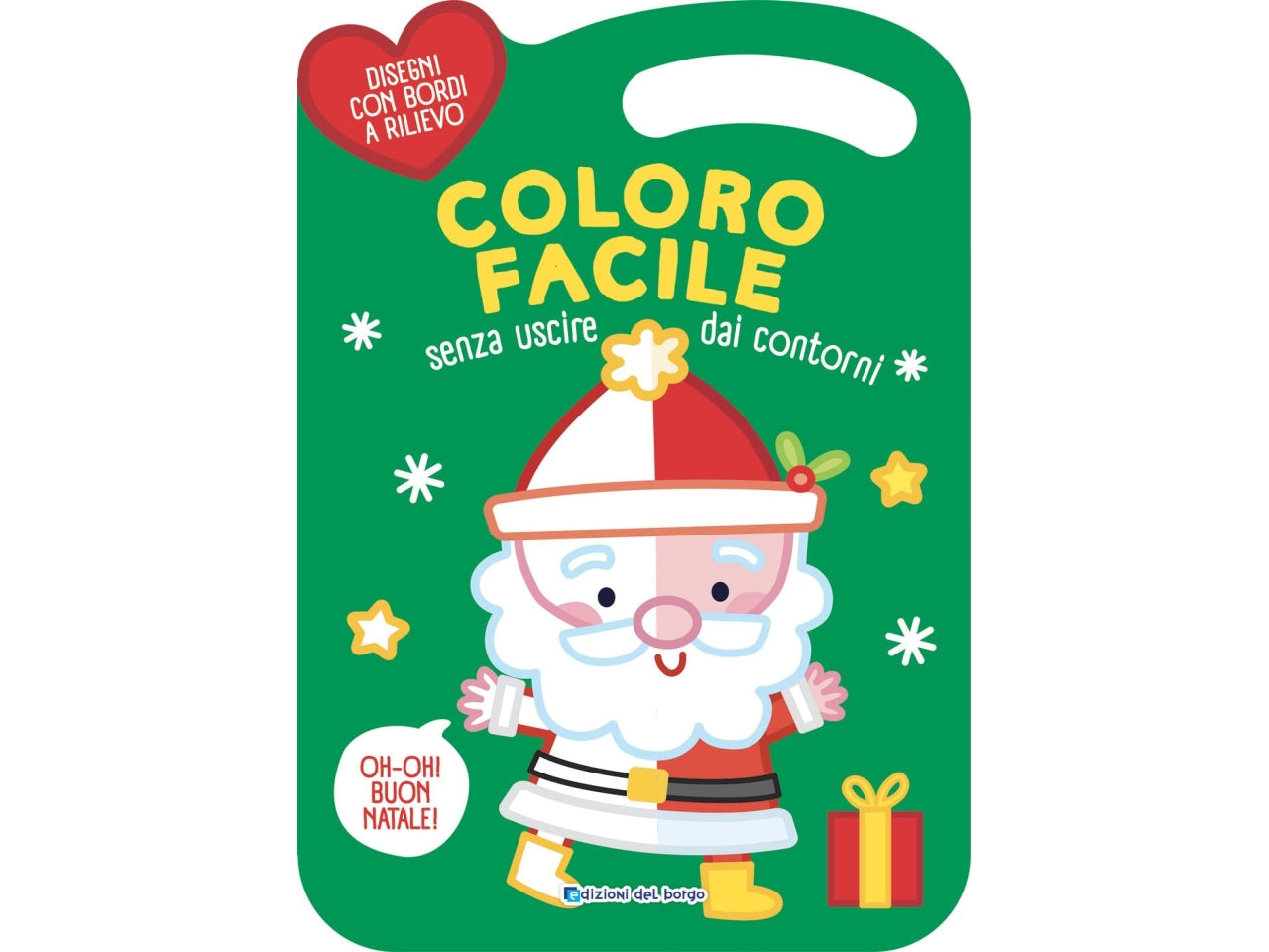 Libro coloro facile natale