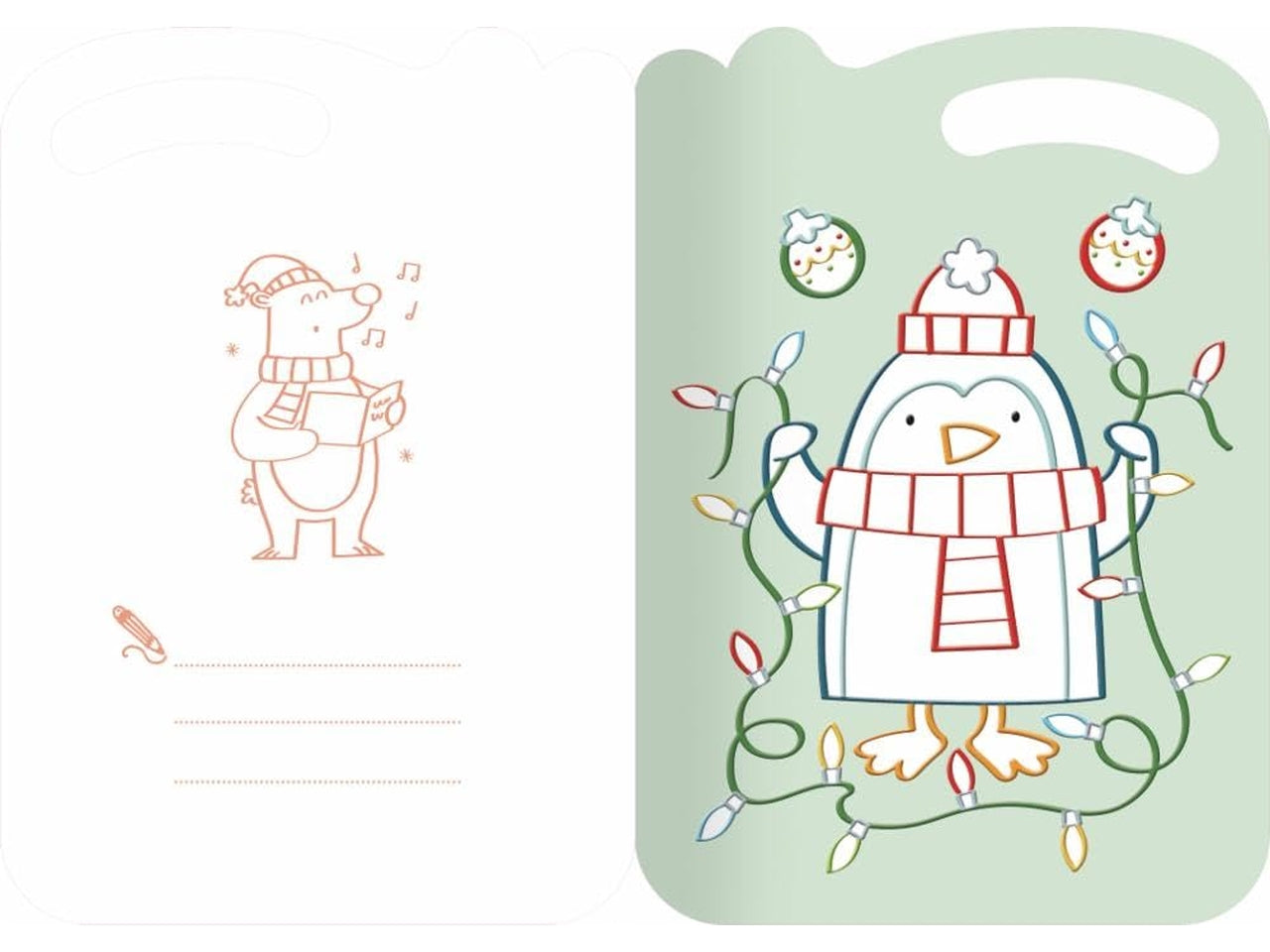 Libro coloro facile natale