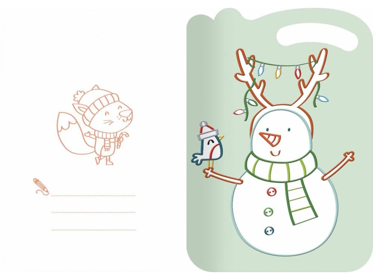 Libro coloro facile natale