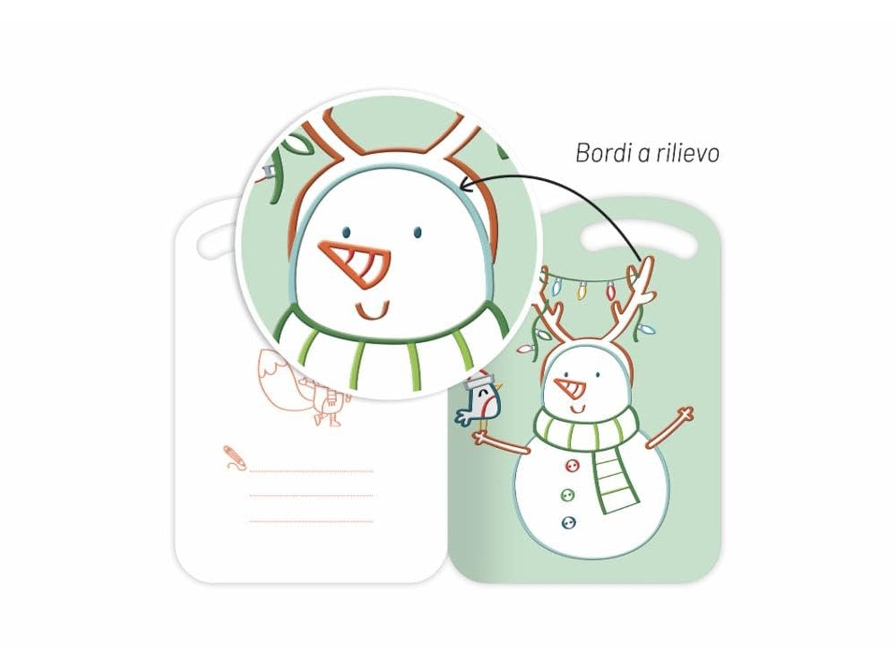 Libro coloro facile natale