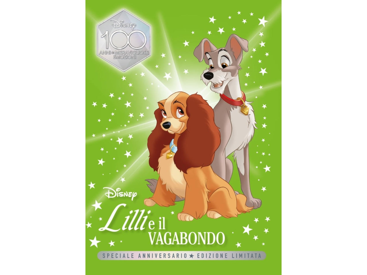 Libro walt disney fiabe collection d100 lilli e vagabondo spec anniversario d100