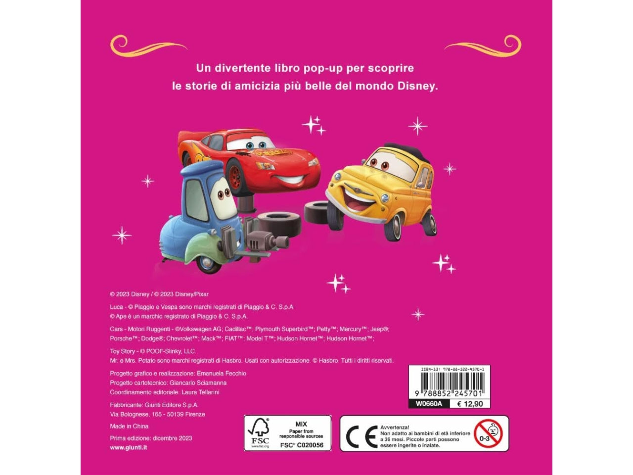 Libro storie di amici primo pop up