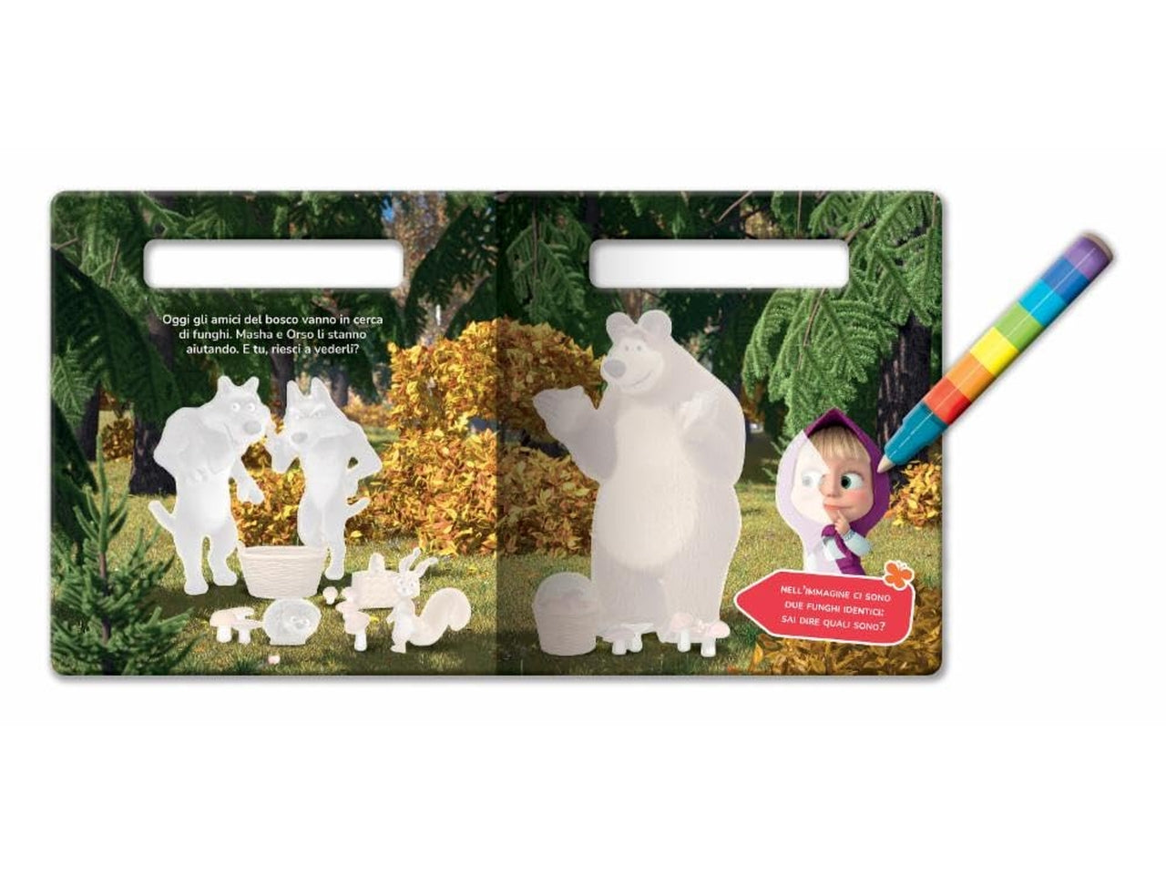 Libro libro magico masha, dove sei?