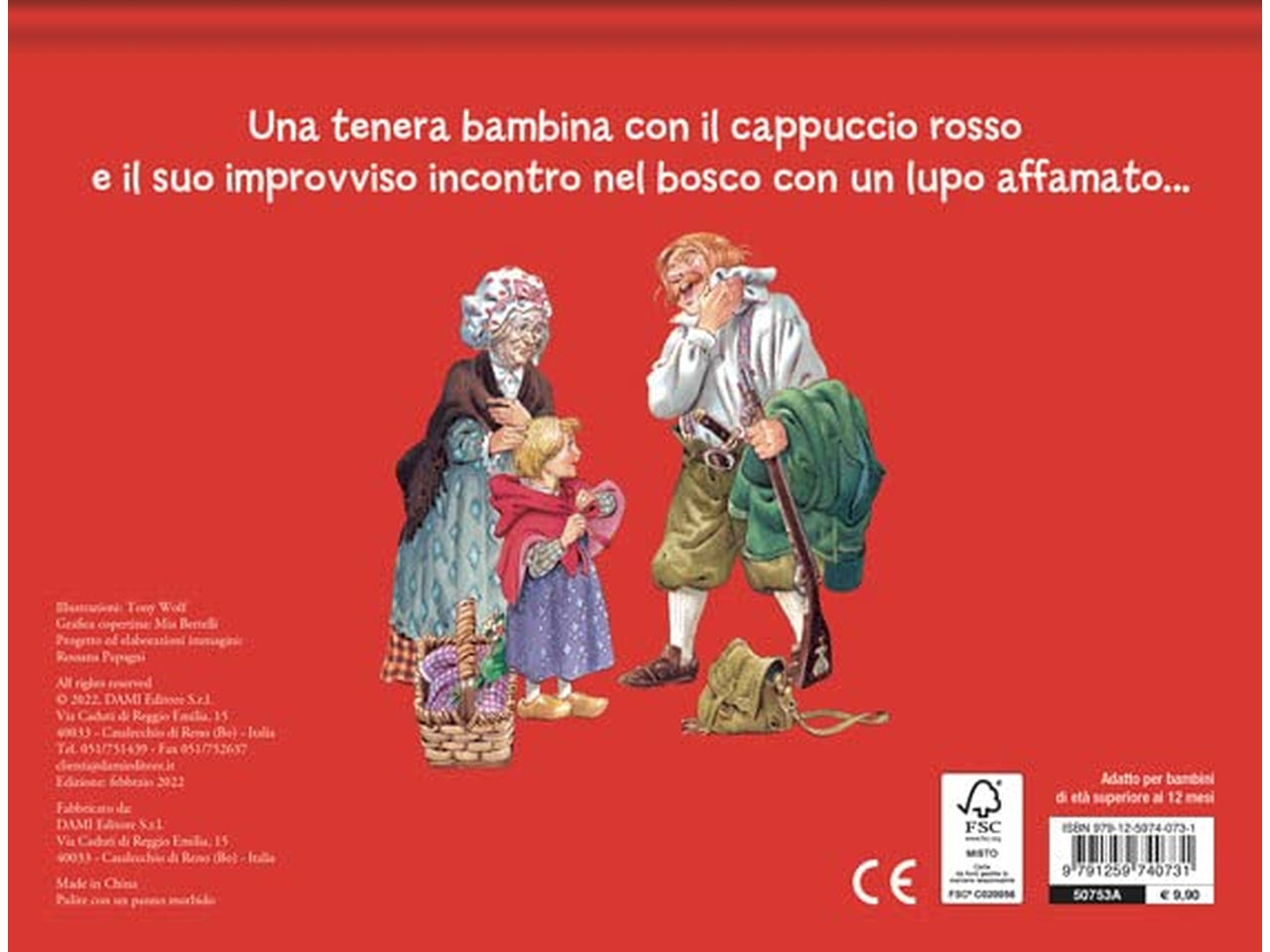 Libro dami editore libri pop up cappuccetto rosso