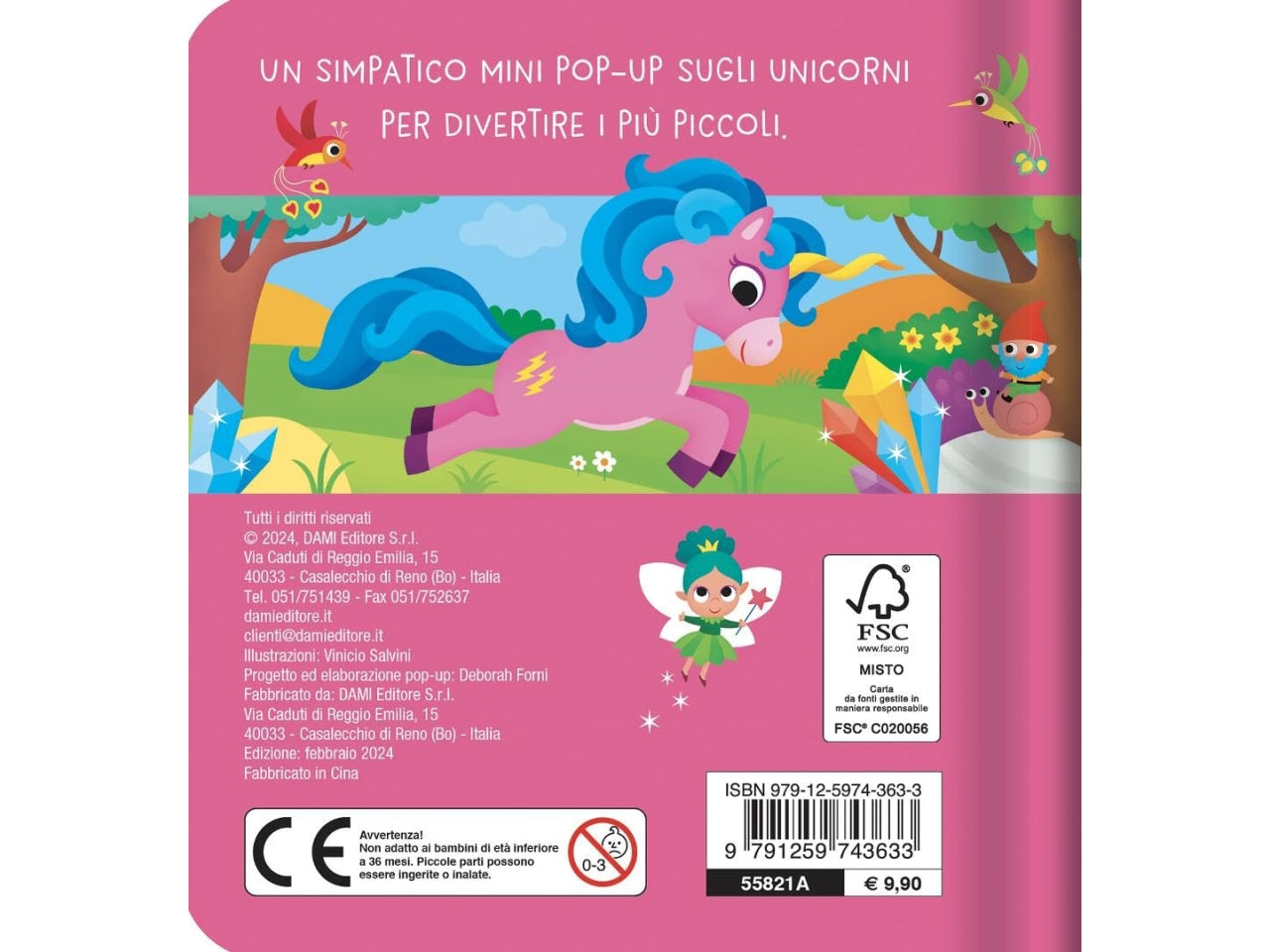 Libro unicorni magici