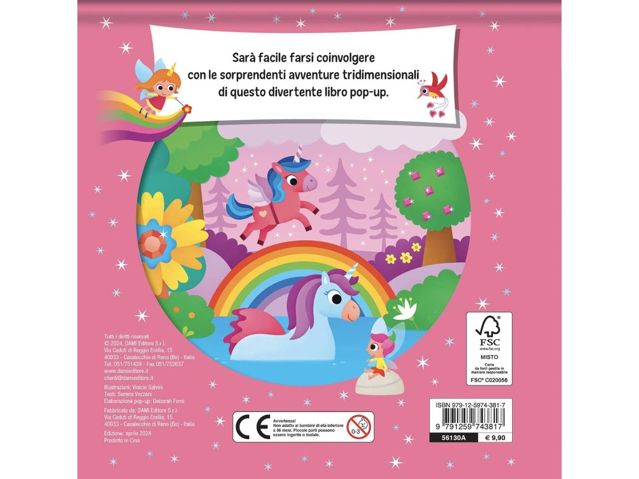 Libro mondi magici pop-up 3d