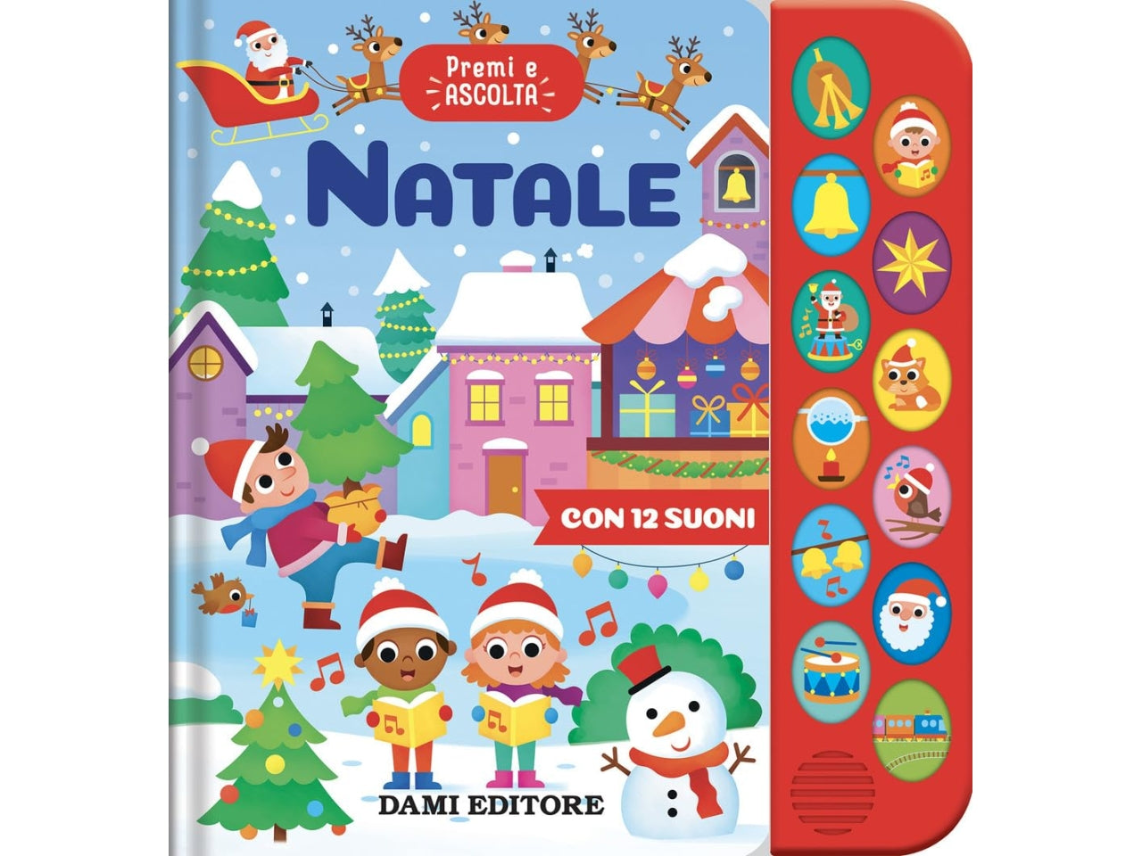 Libro natale premi e ascolta