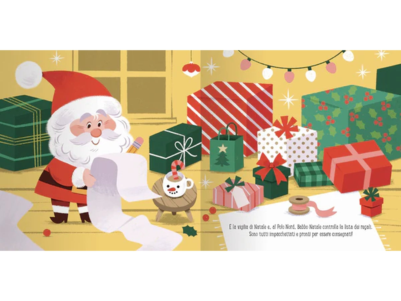 Libro amici di babbo natale