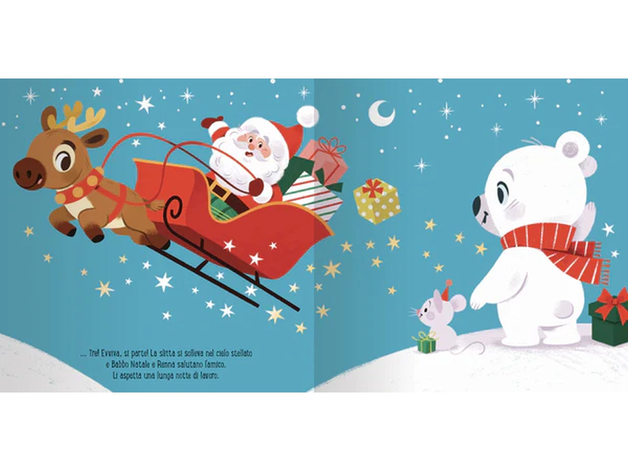 Libro amici di babbo natale