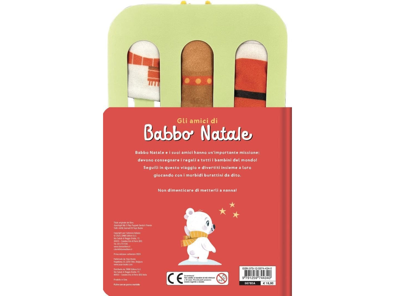 Libro amici di babbo natale