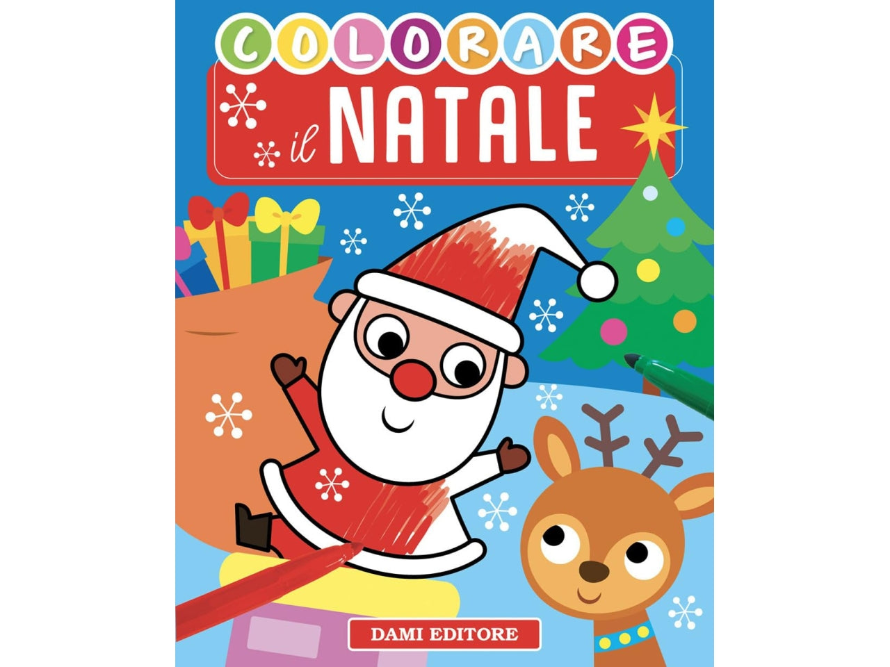 Libro colorare il natale